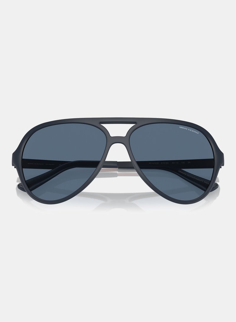 Armani Exchange Full Rim Phantos Sunglasses 0AX4133S - Image 4